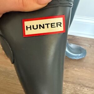 Hunter Charcoal Waterproof Boots